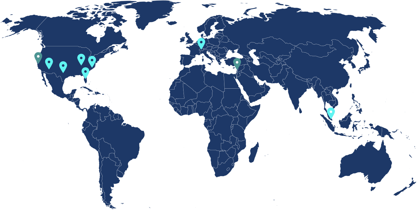 global offices map